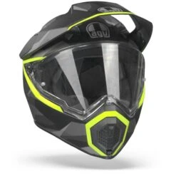 AGV AX9 Siberia Mat Zwart Geel Fluo Adventure Helm -Rij Veilig Winkel Agvax9siberiamattblackyellowfluo.35