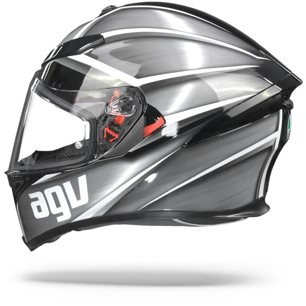 AGV K5 S Tempest Zwart Zilver Integraalhelm 6 AGV K5 S Tempest Zwart Zilver Integraalhelm - Afbeelding 4