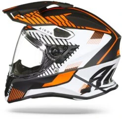 Airoh Commander Boost Mat Oranje Adventure Helm 11 Airoh Commander Boost Mat Oranje Adventure Helm -Rij Veilig Winkel Airoh commander boost orange mat.11