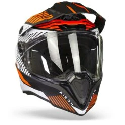 Airoh Commander Boost Mat Oranje Adventure Helm 10 Airoh Commander Boost Mat Oranje Adventure Helm -Rij Veilig Winkel Airoh commander boost orange mat.35