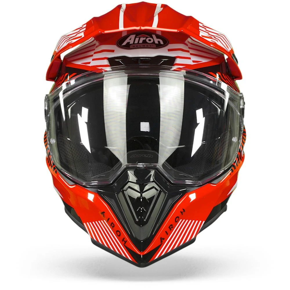 Airoh Commander Boost Rood Glanzend Adventure Helm 7 Airoh Commander Boost Rood Glanzend Adventure Helm - Afbeelding 5