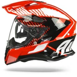 Airoh Commander Boost Rood Glanzend Adventure Helm 10 Airoh Commander Boost Rood Glanzend Adventure Helm -Rij Veilig Winkel Airoh commander boost red gloss.11