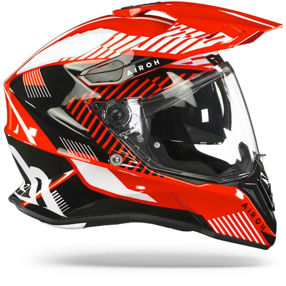 Airoh Commander Boost Rood Glanzend Adventure Helm 4 Airoh Commander Boost Rood Glanzend Adventure Helm - Afbeelding 2