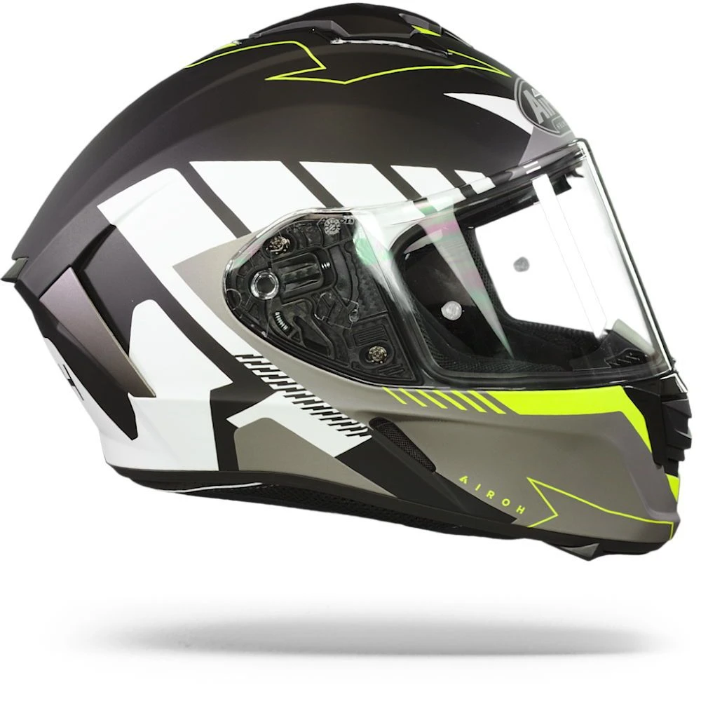 Airoh Spark Rise Zwart Wit Integraalhelm 4 Airoh Spark Rise Zwart Wit Integraalhelm - Afbeelding 2