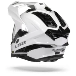 LS2 MX701 Explorer Solid Wit Adventure Helm -Rij Veilig Winkel Ls2 mx701 explorer solid white.15