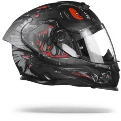 Nexx SX.100R Abisal Zwart Rood Mat Integraalhelm -Rij Veilig Winkel NexxSX.100RAbisalBlackRedMatt.29