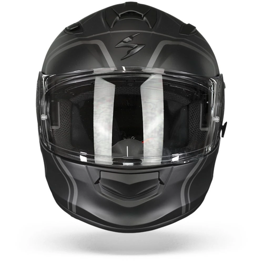 Scorpion EXO-491 West Mat Zwart Zilver Integraalhelm 4 Scorpion EXO-491 West Mat Zwart Zilver Integraalhelm - Afbeelding 2