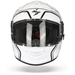 Scorpion EXO-491 West Wit Zwart Integraalhelm -Rij Veilig Winkel Scorpion exo 491 west white black.01