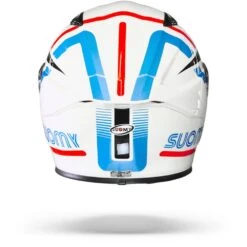 Suomy Track 1 Ninety Seven Wit Blauw Integraalhelm -Rij Veilig Winkel Suomy track 1 ninety seven white blue.19