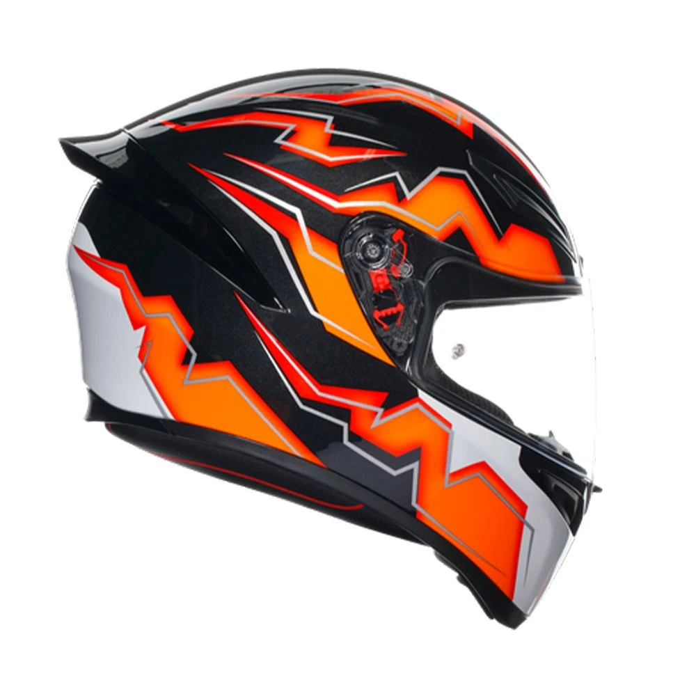Agv K1 S E2206 Kripton Zwart Oranje 008 Integraalhelm 7 Agv K1 S E2206 Kripton Zwart Oranje 008 Integraalhelm - Afbeelding 5