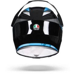 AGV AX9 North Zwart Wit Blauw Adventure Helm -Rij Veilig Winkel agv ax9 north cyan re.19 1