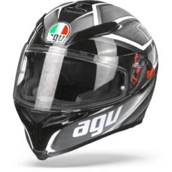 AGV K5 S Tempest Zwart Zilver Integraalhelm 11 AGV K5 S Tempest Zwart Zilver Integraalhelm -Rij Veilig Winkel agvk5stempestblacksilvr frontpage