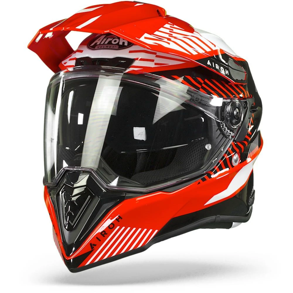 Airoh Commander Boost Rood Glanzend Adventure Helm 3 Airoh Commander Boost Rood Glanzend Adventure Helm