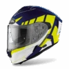 Airoh Spark Rise Blauw Geel Matt Integraalhelm -Rij Veilig Winkel airoh spark rise blue yellow matt 1