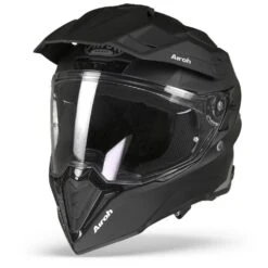 Airoh Commander Color Mat Zwart Adventure Helm -Rij Veilig Winkel airoh commander black matt.04 1