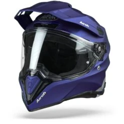 Airoh Commander Color Blauw Mat Adventure Helm -Rij Veilig Winkel airohcommandercolorbluematt.04 1