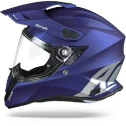 Airoh Commander Color Blauw Mat Adventure Helm -Rij Veilig Winkel airohcommandercolorbluematt.10 1