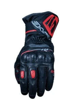 Five RFX Sport Zwart Rood -Rij Veilig Winkel five rfx sport black red motorcycle gloves 1