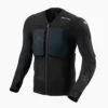 REV'IT! Proteus Black 2 REV'IT! Proteus Black -Rij Veilig Winkel fpg055 protector jacket proteus black front