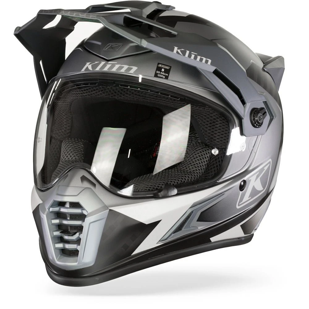 Klim Krios Pro Charger Grijs Adventure Helm 7 Klim Krios Pro Charger Grijs Adventure Helm - Afbeelding 5