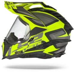 LS2 MX701 Explorer Alter Mat Zwart Hi-Vis Geel Adventure Helm -Rij Veilig Winkel ls2 mc701 explorer alter matt black hivis yellow.11