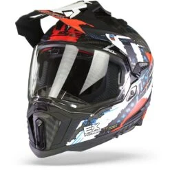 LS2 MX701 C Explorer Extend Mat Rood Adventure Helm -Rij Veilig Winkel ls2 mx 701 c explorer extend matt red frontpage