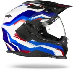 Nexx X.WED2 Columbus Blauw Rood Adventure Helm -Rij Veilig Winkel nexx x wed2 columbus blue red.29 1