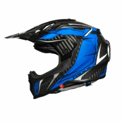 Nexx X.Wrl Atika Blauw Wit Adventure Helm