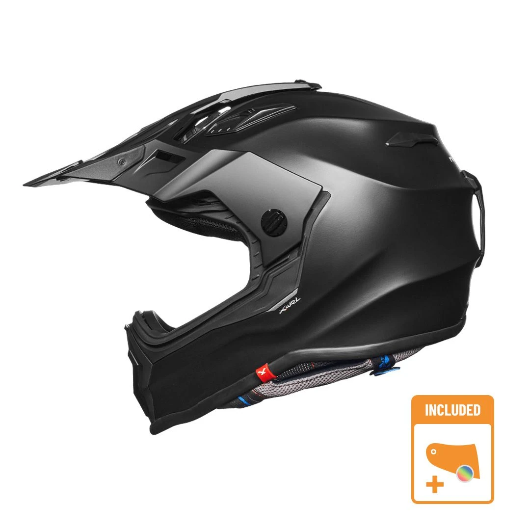 Nexx X.Wrl Plain Zwart Matt Adventure Helm 3 Nexx X.Wrl Plain Zwart Matt Adventure Helm