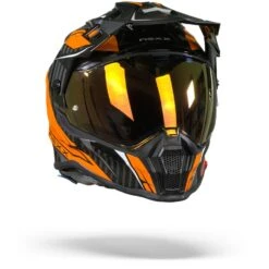 Nexx X.WRL Atika Oranje Grijs Adventure Helm -Rij Veilig Winkel nexx x.wrl atika orange grey.35
