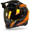 Nexx X.WRL Atika Oranje Grijs Adventure Helm -Rij Veilig Winkel nexx x.wrl atika orange grey frontpage