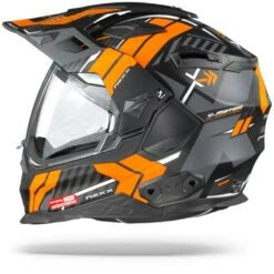 Nexx X.WED2 Wild Country Zwart Oranje Mat Adventure Helm -Rij Veilig Winkel nexx x.wed2 wild country black orange matt.10 1