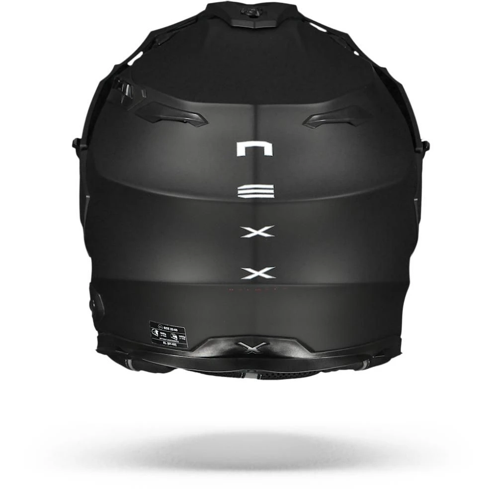 Nexx X.WED2 Plain Mat Zwart Adventure Helm 6 Nexx X.WED2 Plain Mat Zwart Adventure Helm - Afbeelding 4
