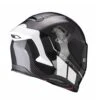Scorpion Exo-R1 Evo Carbon Air Corpus II Zwart-Wit Integraalhelm -Rij Veilig Winkel product foto 4 2