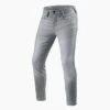 REV'IT! Jeans Piston 2 SK Light Grey Used -Rij Veilig Winkel rev it jeans piston 2 sk light grey used