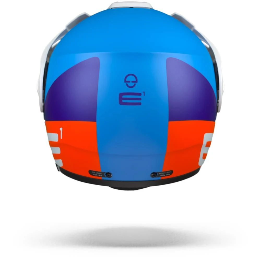 Schuberth E1 Cut Blauw Adventure Helm 7 Schuberth E1 Cut Blauw Adventure Helm - Afbeelding 5