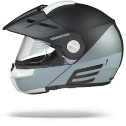 Schuberth E1 Cut Grijs Adventure Helm -Rij Veilig Winkel schuberth e1 cut grey.10 1