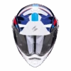 Scorpion ADX-2 Camino Pearl Wit-Blauw-Rood Adventure Helm