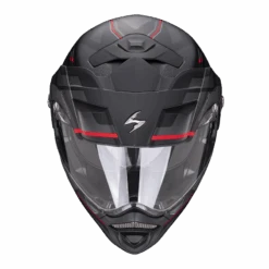 Scorpion ADX-2 Carrera Mat Zwart-Rood Adventure Helm -Rij Veilig Winkel scorpion adx 2 carrera matt black red 1