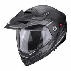 Scorpion ADX-2 Carrera Mat Zwart-Zilver Adventure Helm