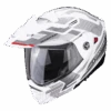 Scorpion ADX-2 Carrera Pearl Wit-Zilver Adventure Helm 2 Scorpion ADX-2 Carrera Pearl Wit-Zilver Adventure Helm -Rij Veilig Winkel scorpion adx 2 carrera pearl white silver