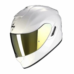 Scorpion Exo-1400 Evo Air Solid Parel Wit Integraalhelm