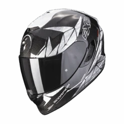 Scorpion Exo-1400 Evo Carbon Air Aranea Zwart-Wit Integraalhelm