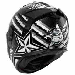 Shark Spartan GT Carbon Roodding Mat Carbon Wit Antraciet DWA Integraalhelm