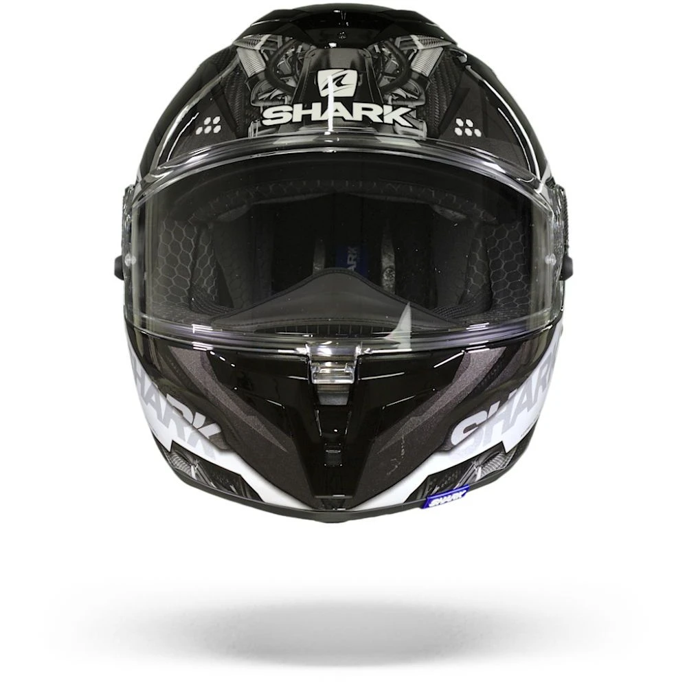 Shark Spartan GT Carbon Urikan Carbon Antraciet Wit DAW Integraalhelm 6 Shark Spartan GT Carbon Urikan Carbon Antraciet Wit DAW Integraalhelm - Afbeelding 4