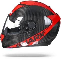 Shark Spartan Carbon 1.2 Skin Carbon DRR Rood Rood Integraalhelm -Rij Veilig Winkel shark spartan carbon skin drr red red.10 1