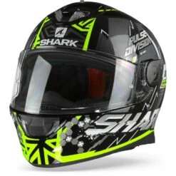 Shark Skwal 2 Noxxys Zwart Geel Zilver KYS Integraalhelm -Rij Veilig Winkel sharkskwal2.2noxxyskys frontpage