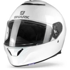 Shark Spartan 1.2 Blank WHU Wit Integraalhelm -Rij Veilig Winkel spartan blank whu white frontpage