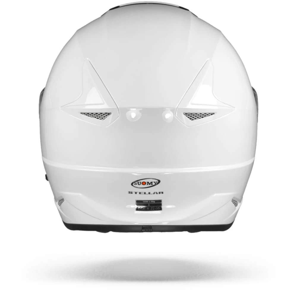 Suomy Stellar Plain Wit Integraalhelm 6 Suomy Stellar Plain Wit Integraalhelm - Afbeelding 4